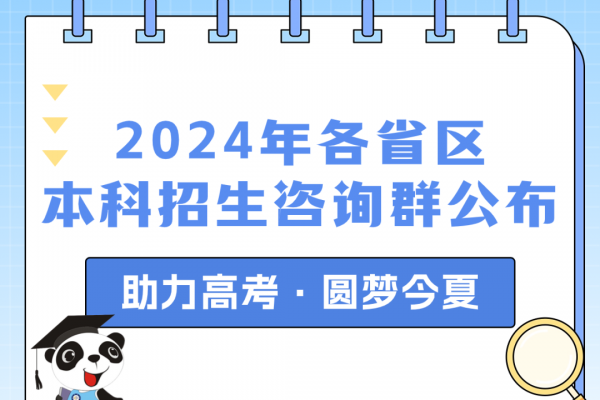 电子科技大学2024年本科招生咨询群公布